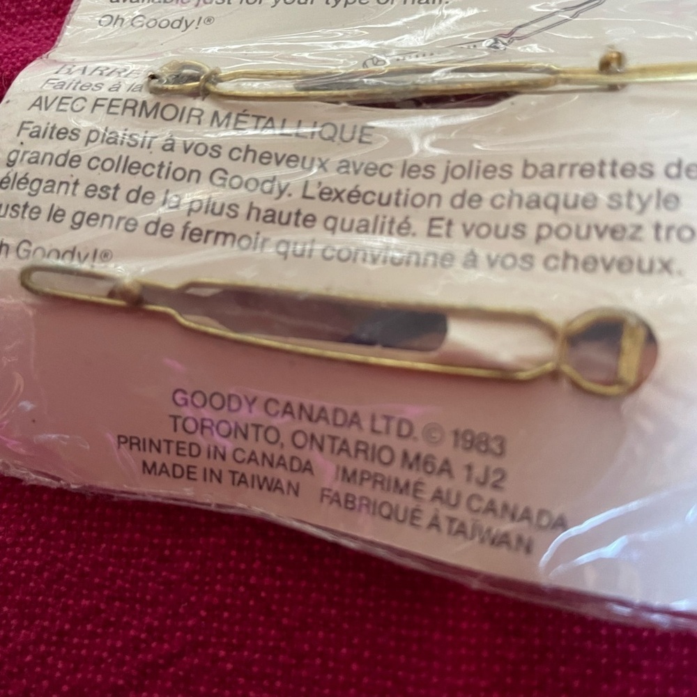 Retro Vintage Goody Barrettes - Picture 3 of 3